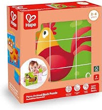 Hape Farm Animals Block Puzzle