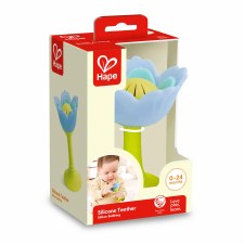Hape Rattle Teether Blue