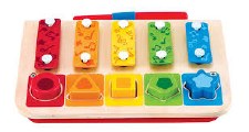 Hape Shape Sorter Xylophone 7pc