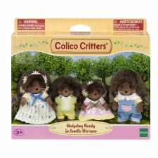 Calico Critters Hedgehog Family New 2025