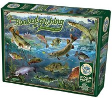 Cobble Hill 1000pc Hooked On Fishing