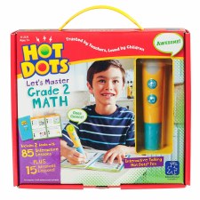 Hot Dots Lets Master Math Grade 2