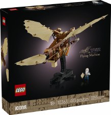 Lego Icons Leonardo Da Vincis Flying Machine 10363