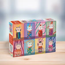 Jacarou Yazz Puzzles 1000pc Maneki Kokeshi