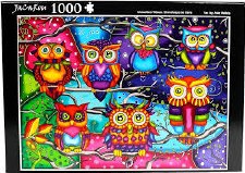 Jacarou Puzzles 1000pc Owl Always Be There