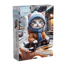Jacarou Yazz Puzzles 1000pc The Driver Kitty