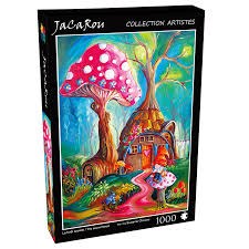 Jacarou Puzzles 1000pc The Secret Forest