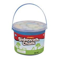 Jumbo Sidewalk Chalk 20pc