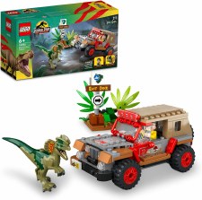 Lego Jurassic Park 30th Anniversary Dilophosaurus Ambush 76958