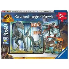 Ravensburger 3x49pc Jurassic World