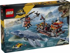 Lego Jurassic World Mosasaurus Dinosaur Boat Attack 77983