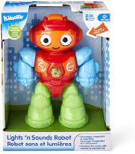 Kidoozie Lights N Sounds Robot