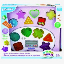 Kidoozie Lights And Sounds Shape Sorter