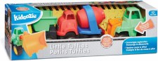 Kidoozie Little Tuffies Dump Truck Cement Mixer Bulldozer