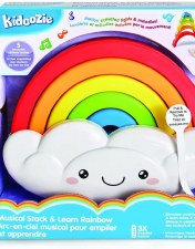 Kidoozie Musical Stack & Learn Rainbow