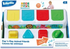 Kidoozie Pop N Play Animal Friends