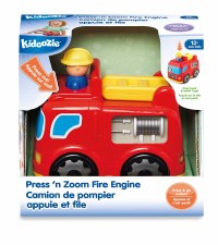 Kidoozie Press N Zoom Fire Engine