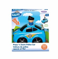 Kidoozie Press N Zoom Police Car