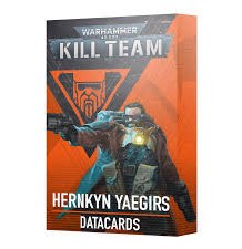 Warhammer 40k Kill Team Hernkyn Yaegirs Datacards 103-80