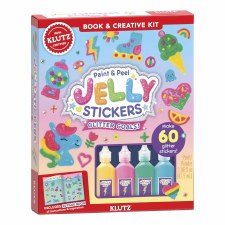 Klutz Paint And Peel Jelly Stickers Glitter Goals