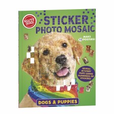 Klutz Sticker Photo Mosaic Dogs And Puppies