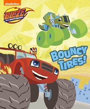 Little Golden Book Blaze Bouncy Tires