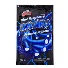 Livewires Blue Raspberry 100g Peg Bag