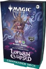 Mtg Lorwyn Eclipsed Commander Deck Blight Curse