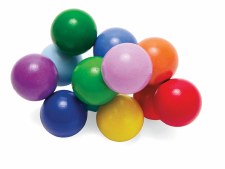 Manhattan Toy Classic Wooden Baby Beads Coloured