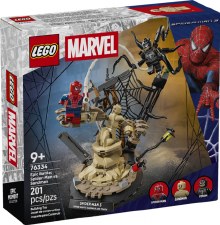 Lego Marvel Epic Battle Spiderman Vs Sandman 76334