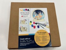 Mctavish Academy Of Art 3d Deer Family Art Kit