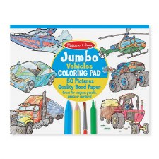 Melissa & Doug Jumbo Pad Vehicles