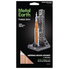 Metal Earth Premium Series Artemis Moon Rocket