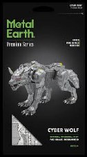 Metal Earth Premium Series Cyber Wolf