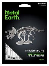 Metal Earth Triceratops Skeleton Steel Model Kit
