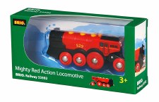 Brio Mighty Red Action Locomotive 33592