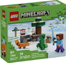 Lego Minecraft Steves Taiga Adventure 21583