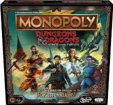 Monopoly Dungeons And Dragons Honor Among Thieves
