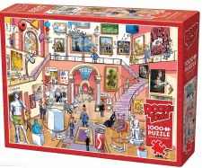Cobble Hill 1000 Pc Doodletown Museum Mischief 44517