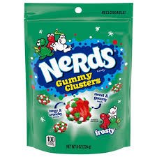 Nerds Holiday Gummy Clusters Frosty 8 Oz Bag
