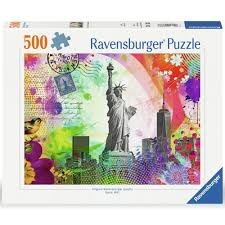 Ravensburger 500pc New York Postcard