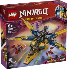 Lego Ninjago Ras And Arins Super Storm Jet 71833