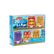 Melissa & Doug Floor Puzzle Number Train 20pc