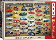 Eurographics 1000pc Pick Up Truck Evolution