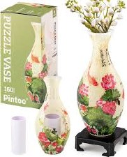 Pintoo Puzzle Vase Carp With Lotus