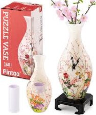 Pintoo Puzzle Vase Flowers And Birds