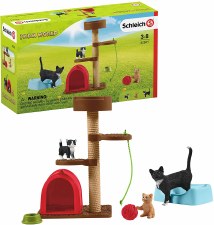 Schleich Play Time For Cute Cats Set 42501