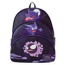 Loungefly Pokemon Gengar Triple Evolution Backpack