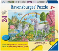 Ravensburger 24pc Floor Prancing Unicorns