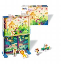 Ravensburger 2x24pc Puzzle N Play Jungle